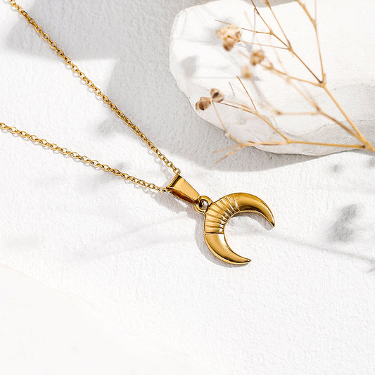Collar inox chapado 107