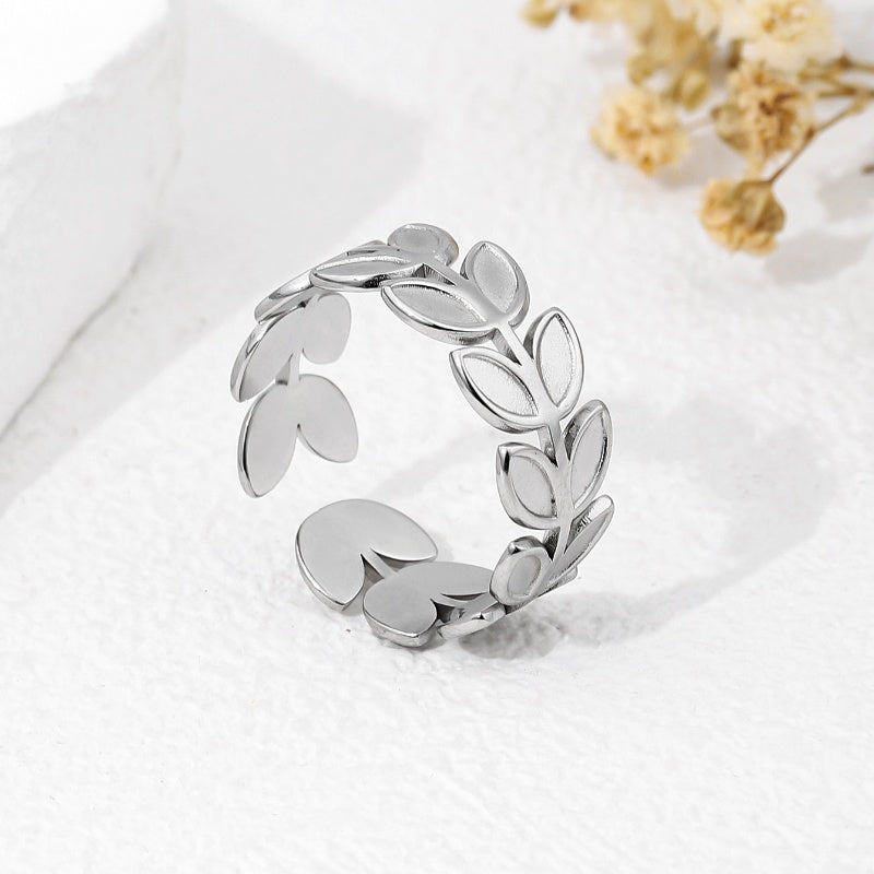 Anillos inox chapado 181