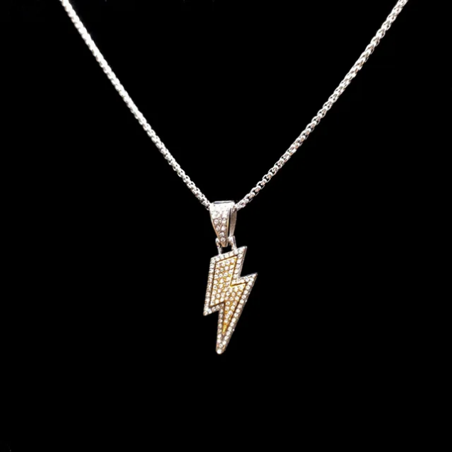 Collar inox chapado 333