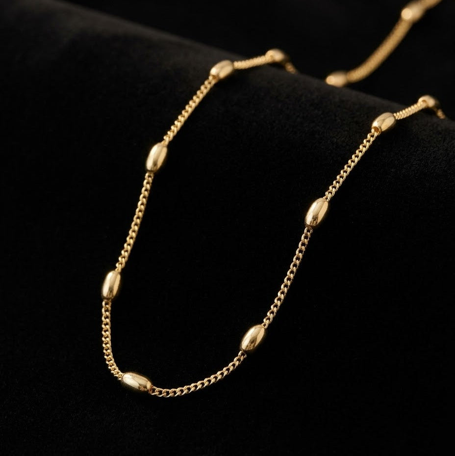 Collar inox chapado 351