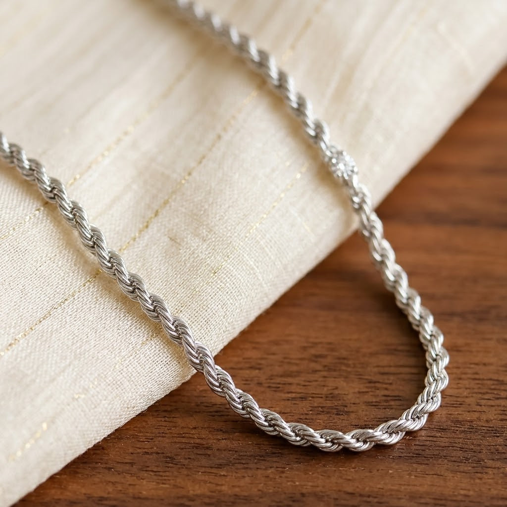 Collar inox chapado 385
