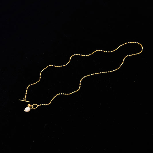 Collar inox, chapado 517