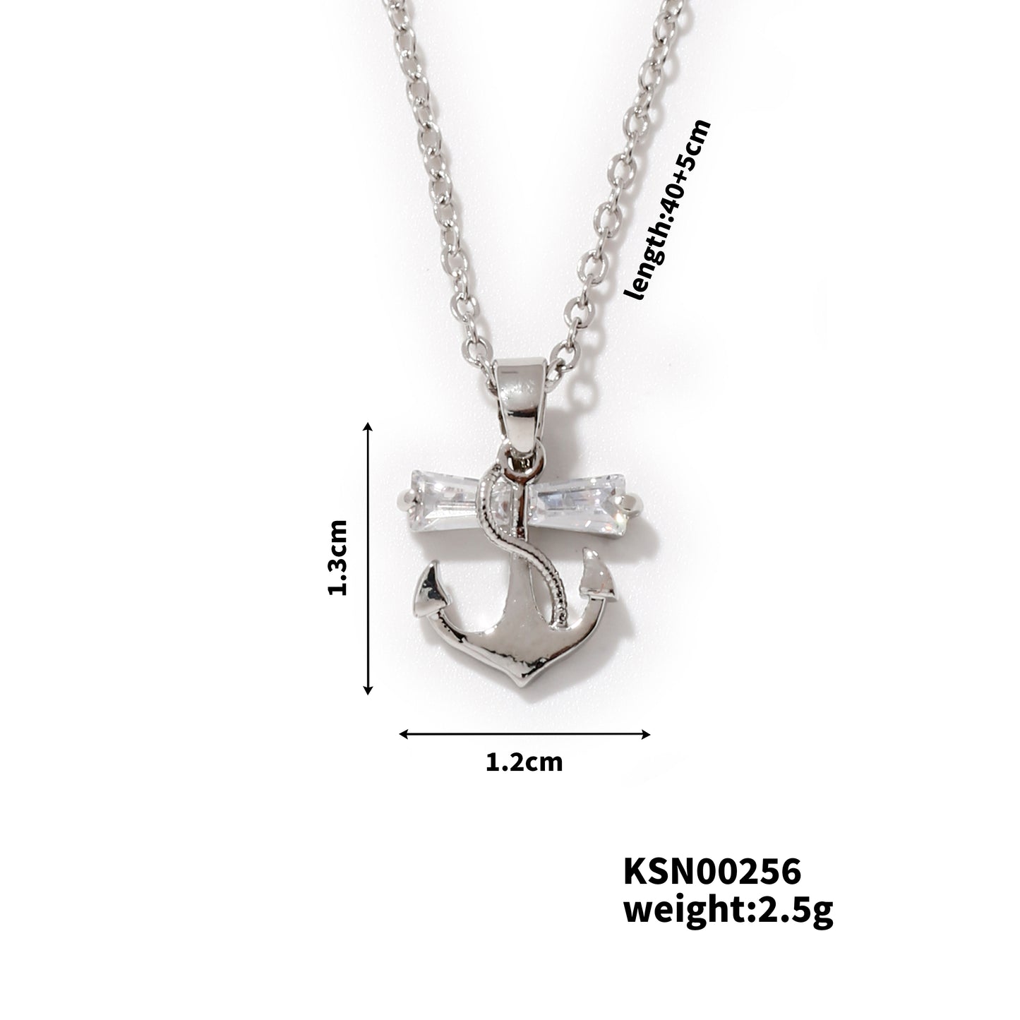 Collar inox chapado 156