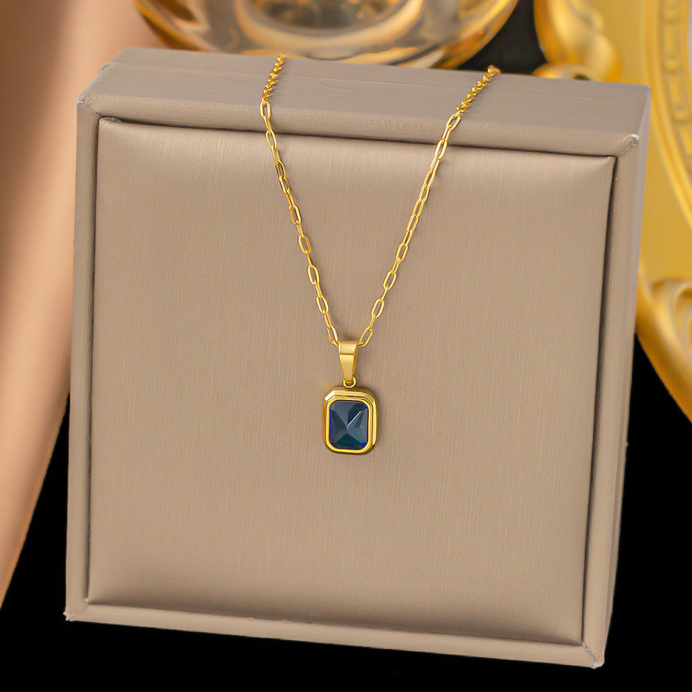 Collar inox chapado 224