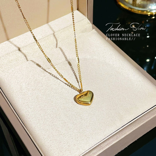 Collar inox chapado 9