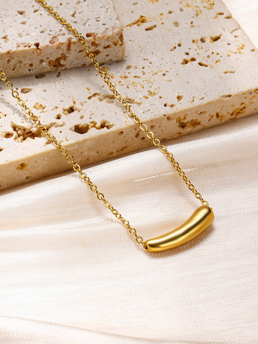 Collar inox chapado 70