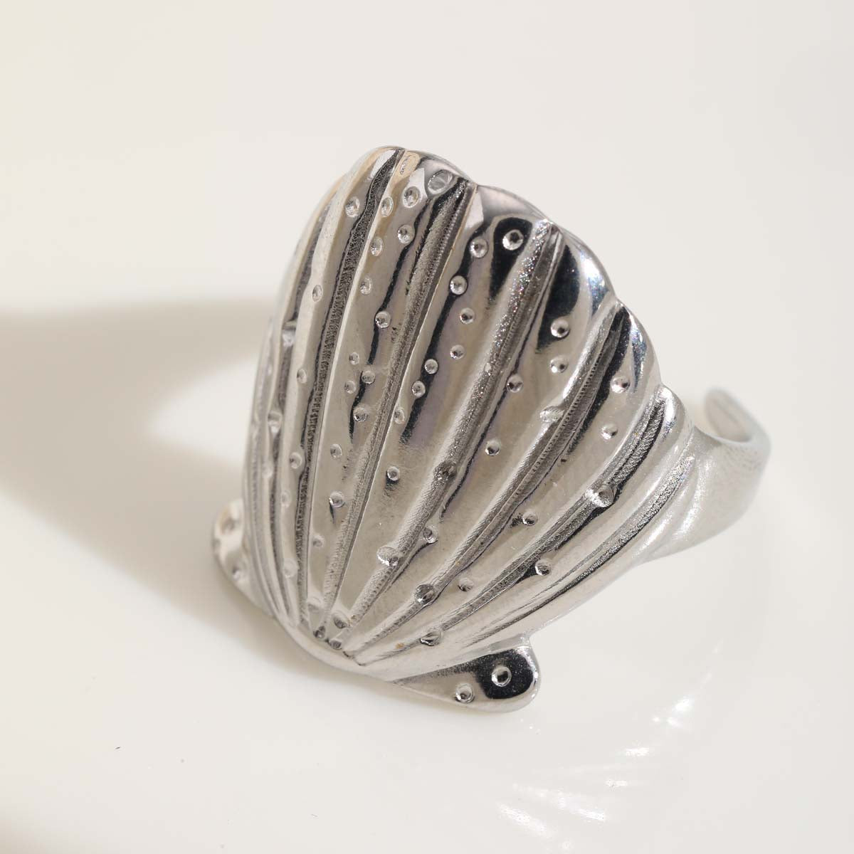 Anillo inox chapado 40