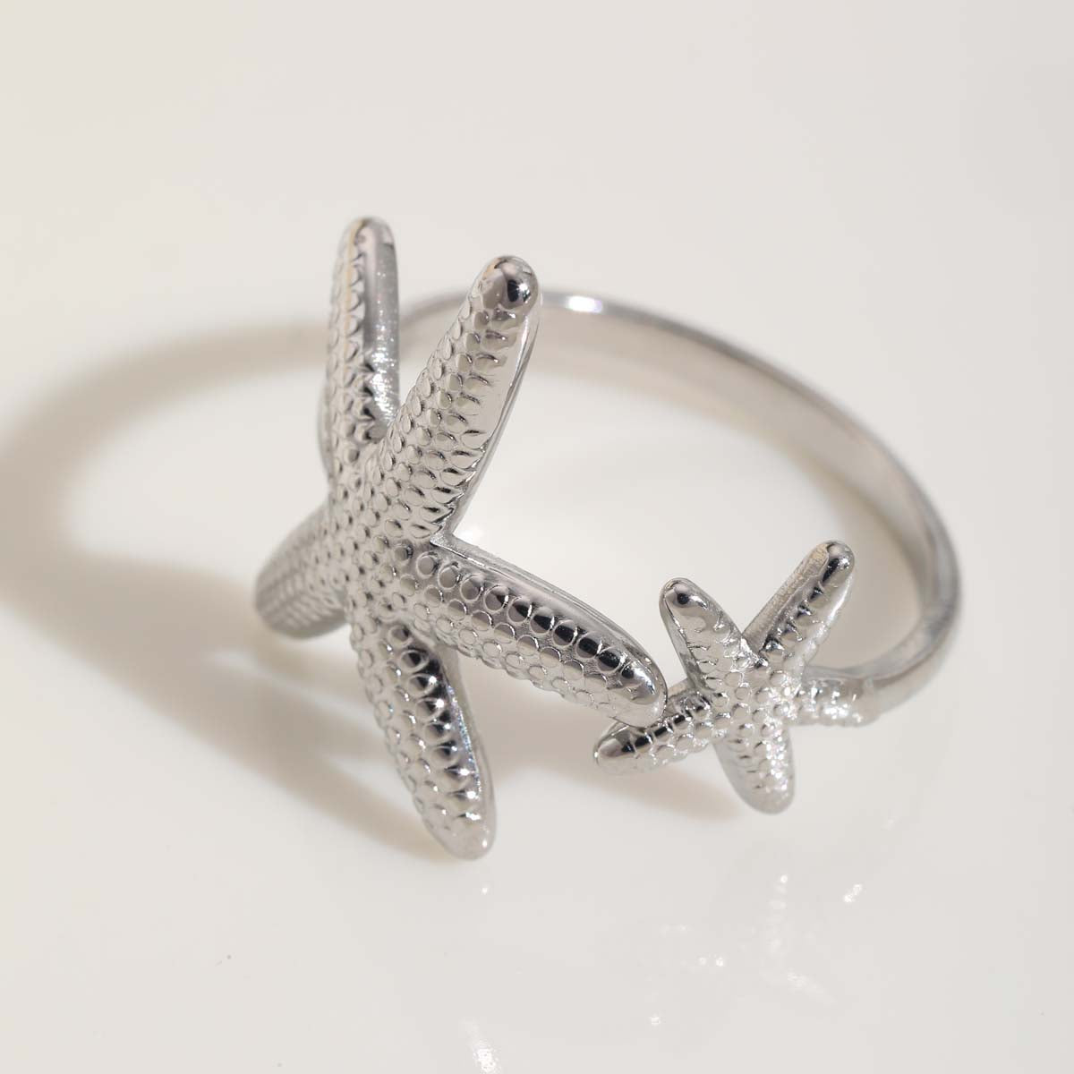 Anillo inox chapado 35