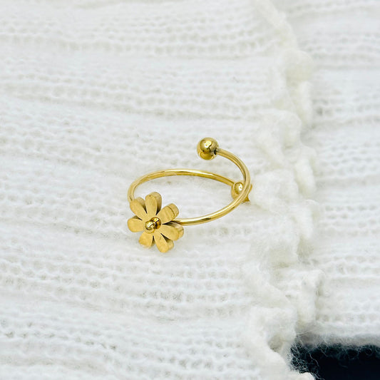 Anillo inox chapado 140