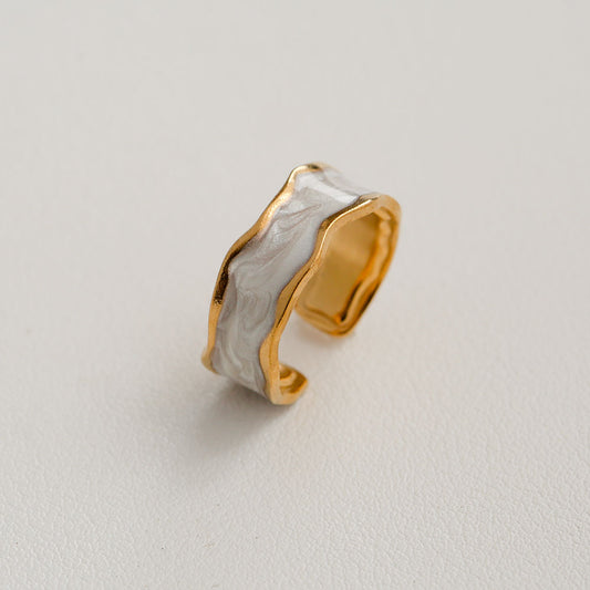 Anillo inox, chapado 167