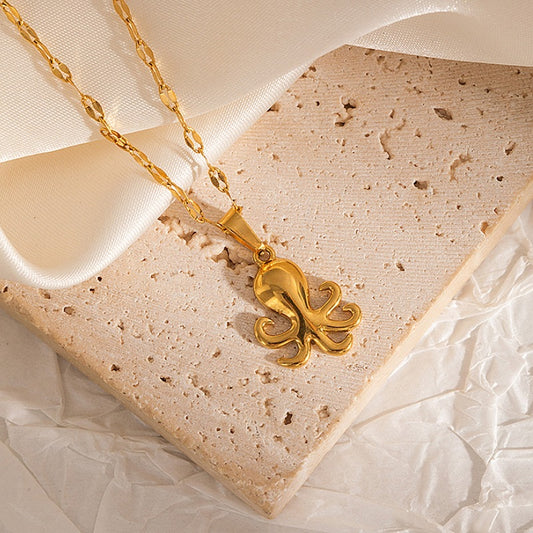 Collar inox chapado 168