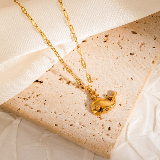 Collar inox chapado 169