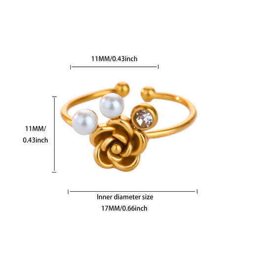 Anillos inox chapado 201