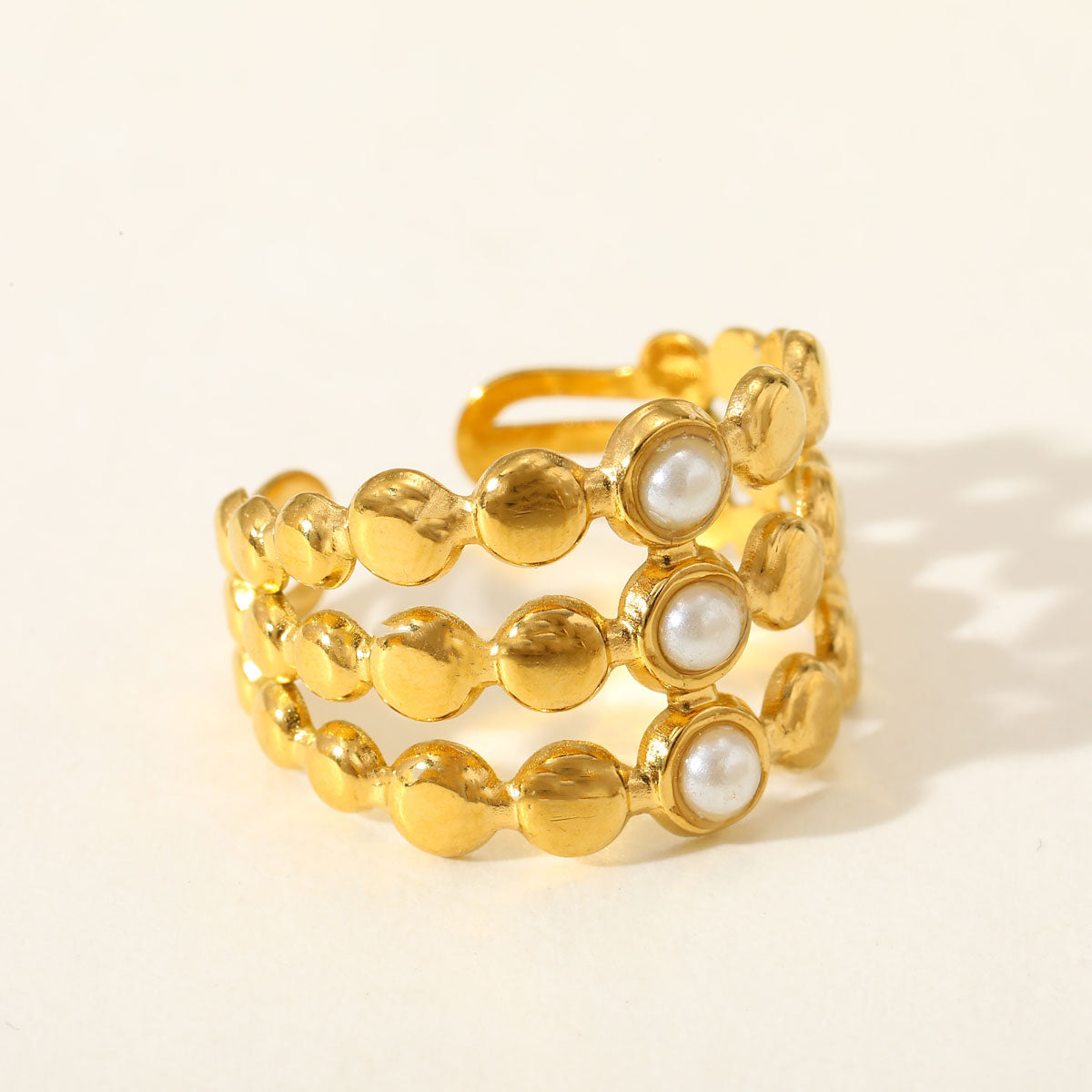 Anillo inox, chapado 175