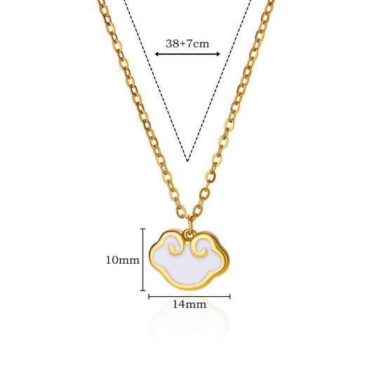 Collar inox chapado 311
