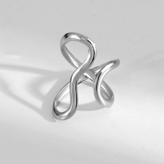 Anillo inox chapado 109