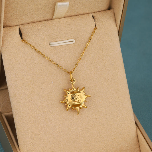 Collar inox chapado 99