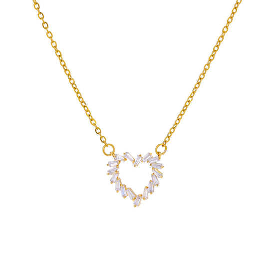 Collar inox chapado 22