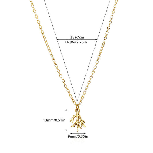 Collar inox chapado 135