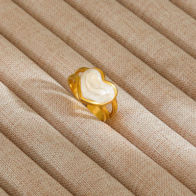 Anillos inox, chapado en oro entrega inmediata