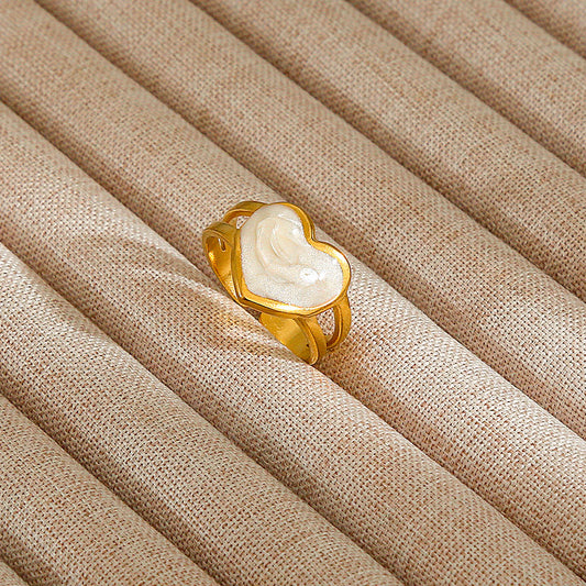 Anillo inox chapado 70