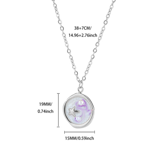 Collar inox chapado 157