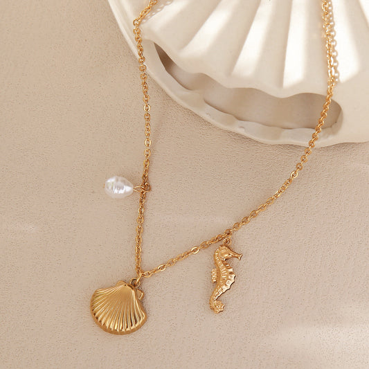 Collar inox chapado 133