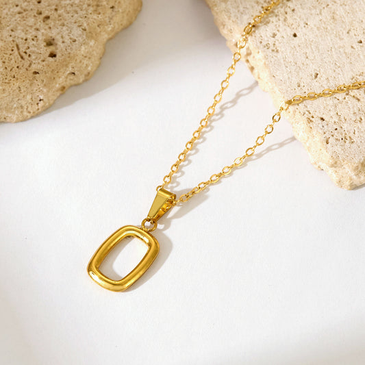 Collar inox chapado 114