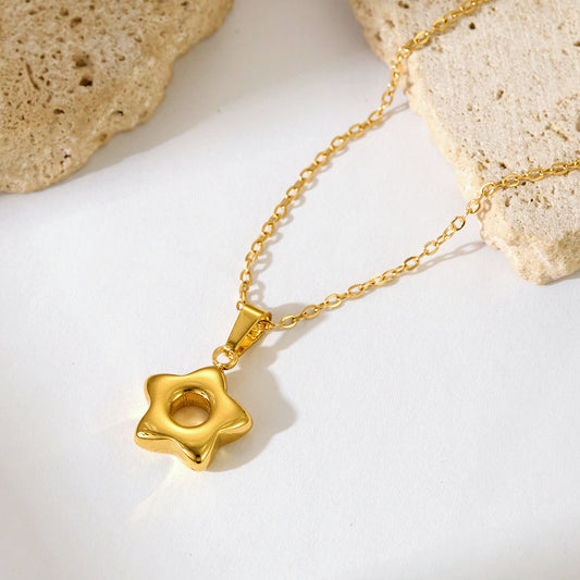 Collar inox chapado 102