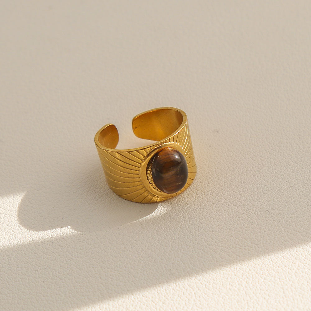 Anillos inox chapado 183