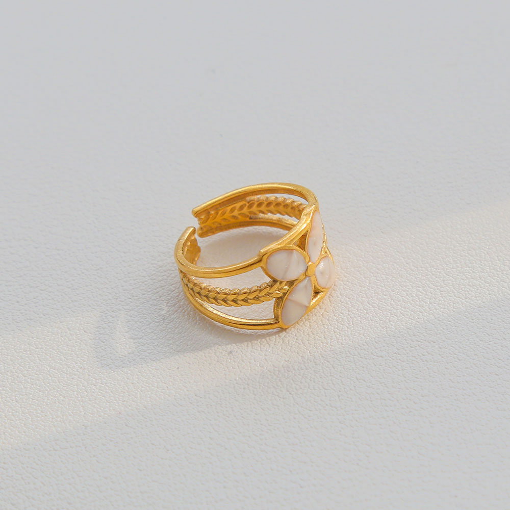 Anillos inox chapado 192