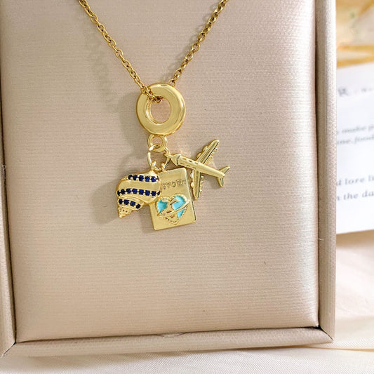 Collar inox, chapado 503