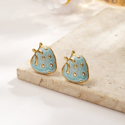 Aretes inox, chapado en oro entrega inmediata