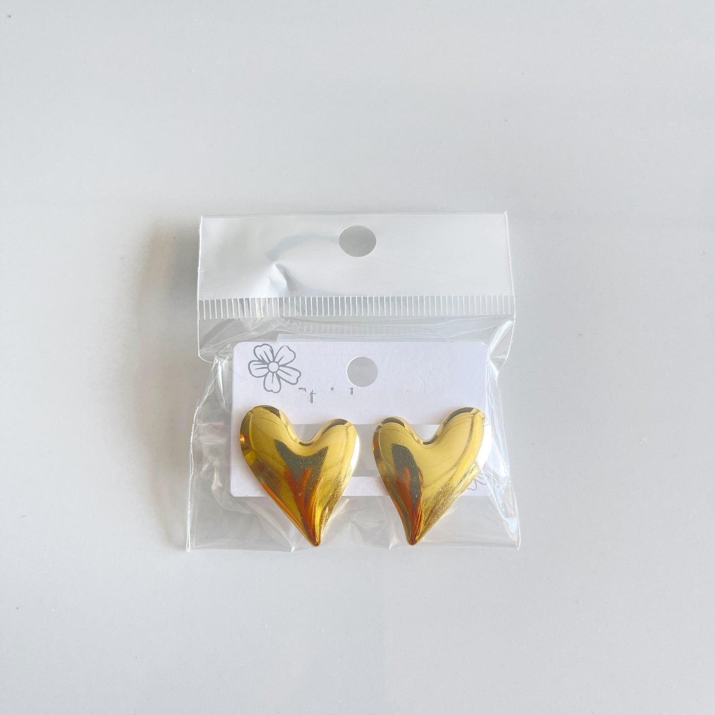 Aretes inox chapado 280