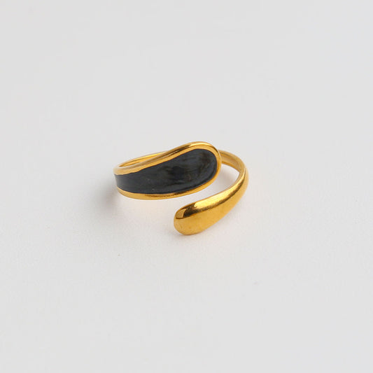 Anillo inox chapado 148