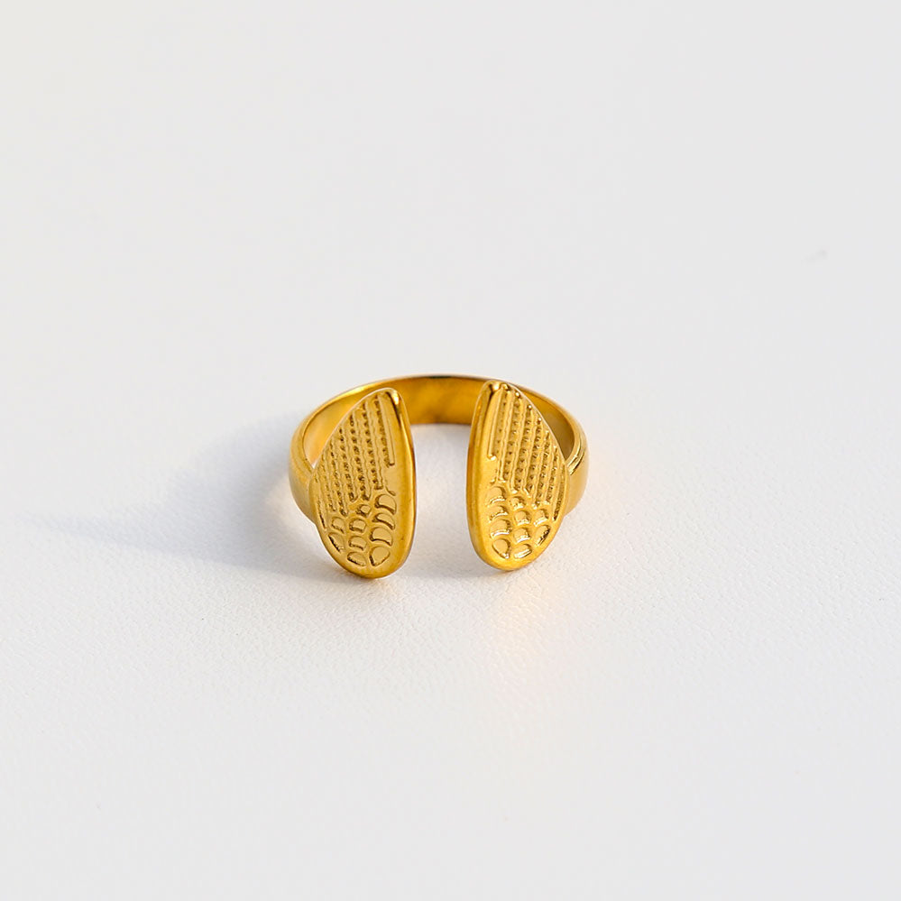 Anillo inox chapado 149