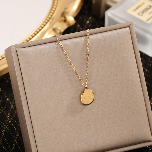 Collar inox chapado 117