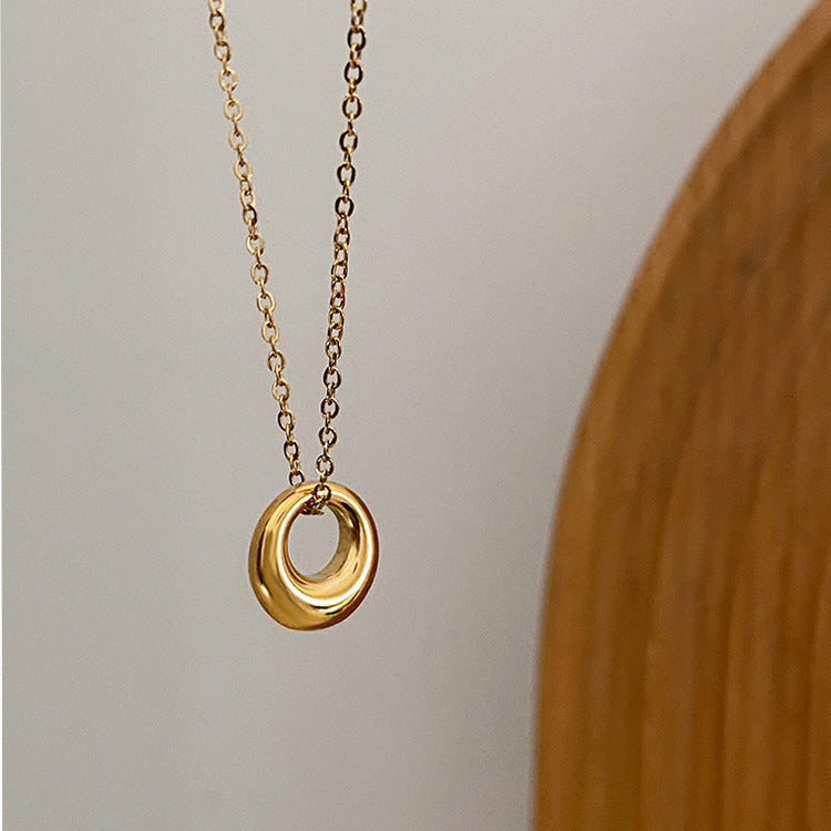 Collar inox chapado 118