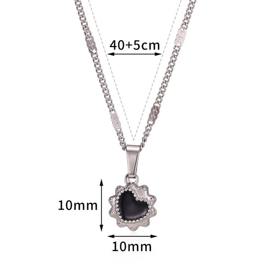 Collar inox chapado 30
