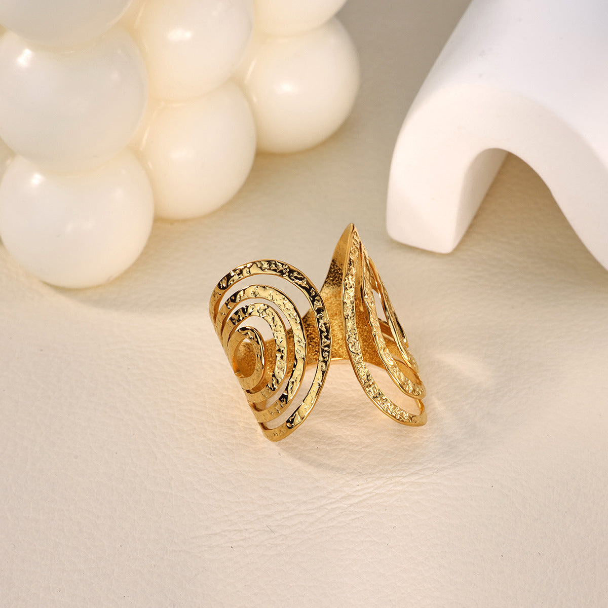 Anillos inox chapado 215