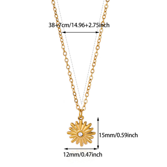 Collar inox chapado 189