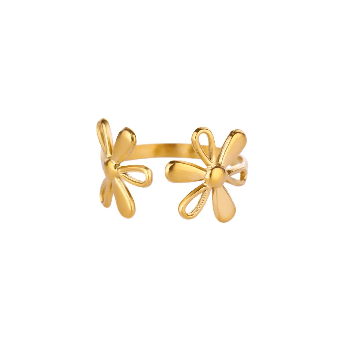 Anillos inox chapado 301