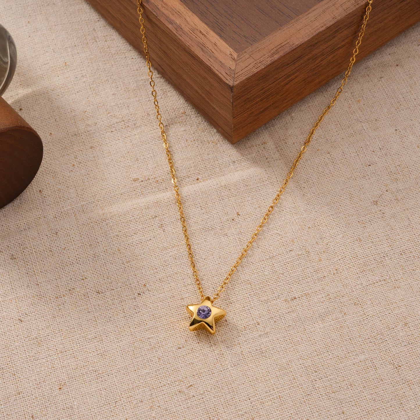 Collar inox chapado 160