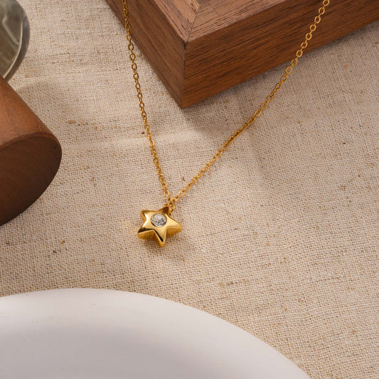 Collar inox chapado 161