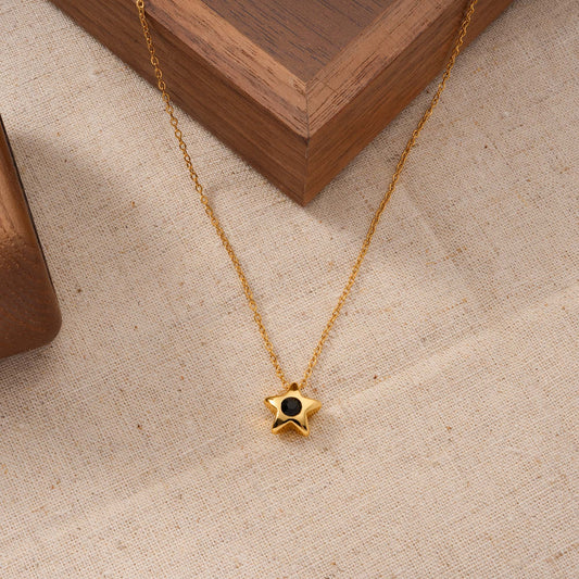 Collar inox chapado 44