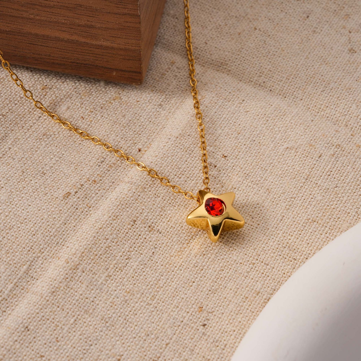Collar inox chapado 43