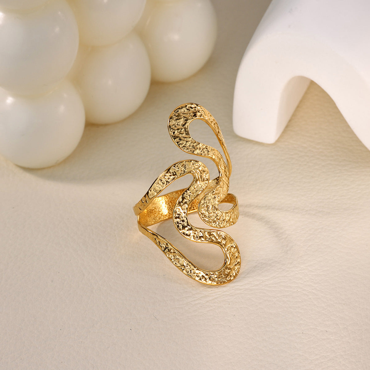 Anillos inox chapado 225