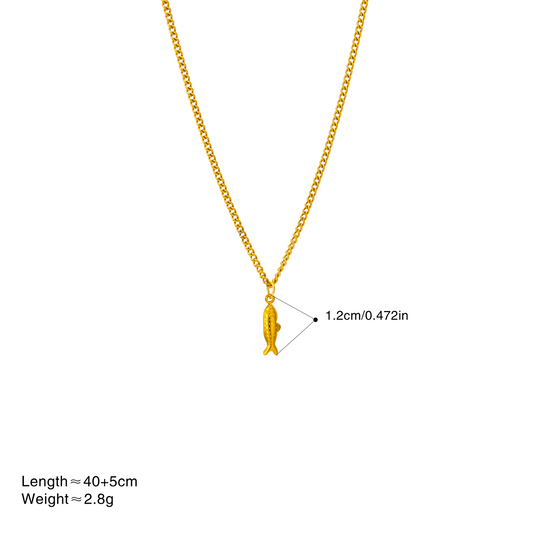 Collar inox chapado 212