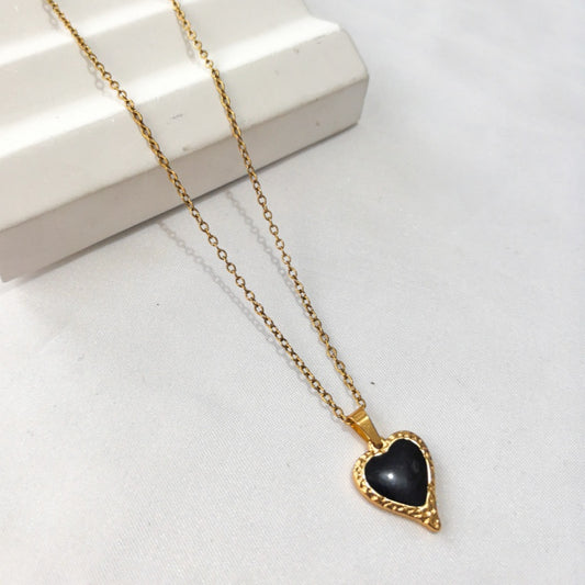 Collar inox chapado 20