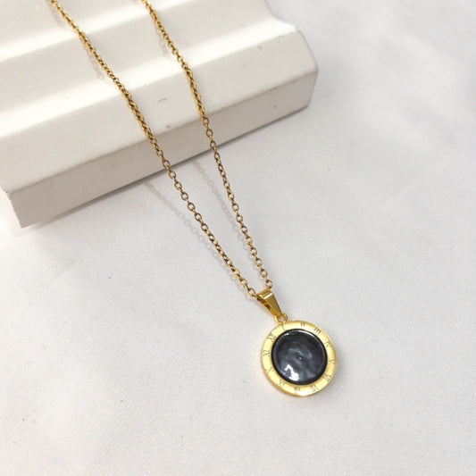Collar inox chapado 177